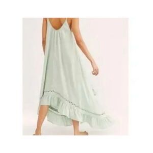 Women's Free People Green Maxi Dress XS‎ Amor Amor